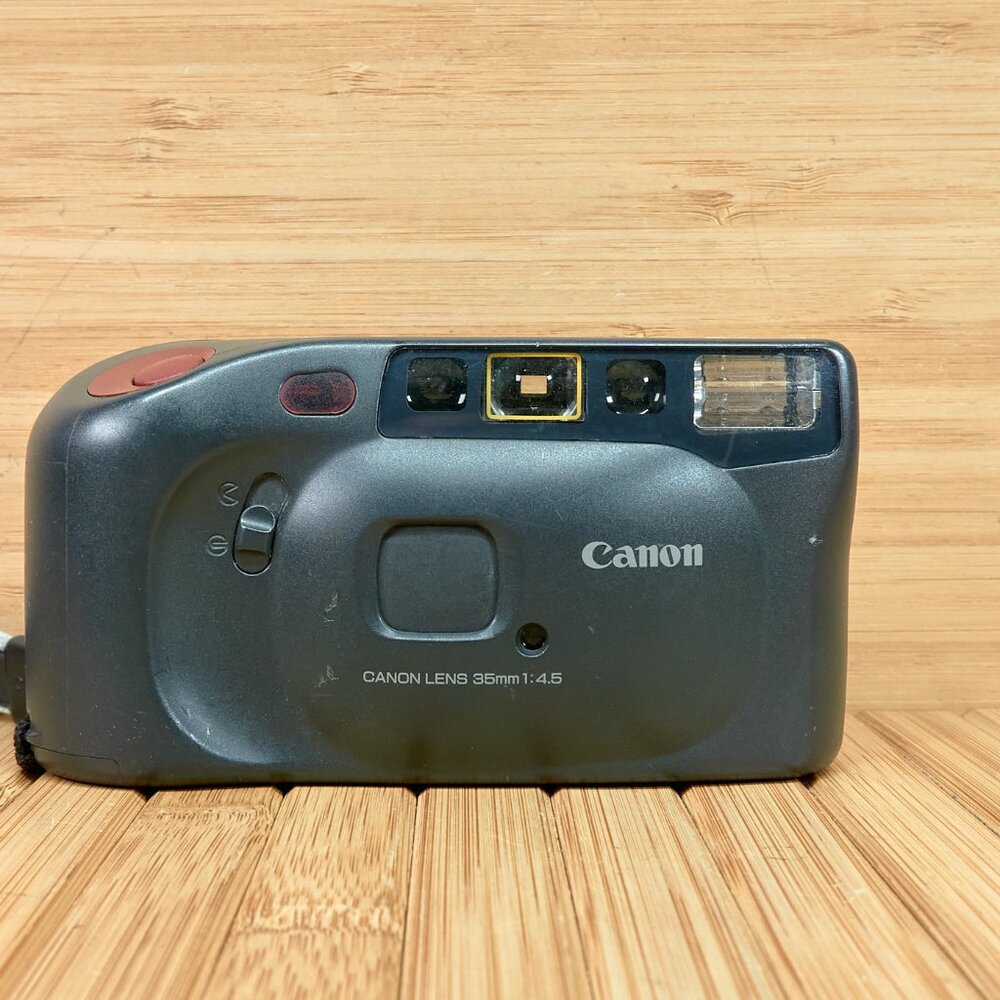 Vintage Canon Sure Shot Joy, 35mm Film Point and Shot Camera